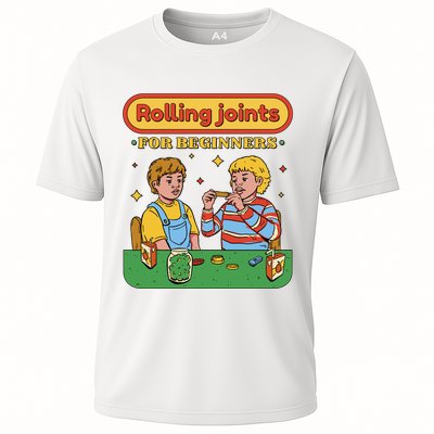 Rolling Joints For Beginners Funny Retro Performance Shirt