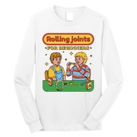 Rolling Joints For Beginners Funny Retro Long Sleeve Shirt