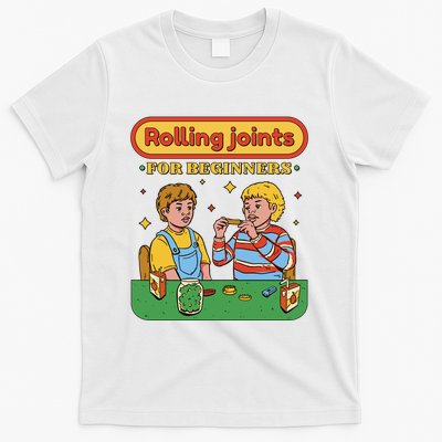 Rolling Joints For Beginners Funny Retro T-Shirt
