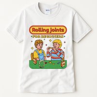 Rolling Joints For Beginners Funny Retro Tall T-Shirt