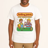 Rolling Joints For Beginners Funny Retro Tall T-Shirt