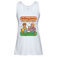 Rolling Joints For Beginners Funny Retro Ladies Essential Flowy Tank