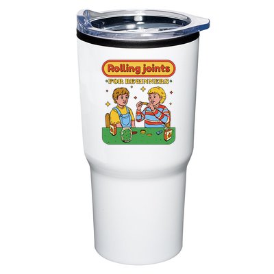 Rolling Joints For Beginners Funny Retro Tumbler