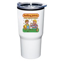 Rolling Joints For Beginners Funny Retro Tumbler
