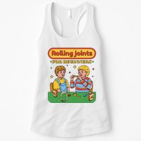 Rolling Joints For Beginners Funny Retro Womens Tank Top