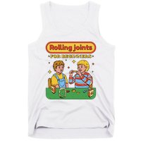 Rolling Joints For Beginners Funny Retro Tank Top