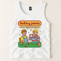 Rolling Joints For Beginners Funny Retro Tank Top