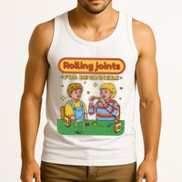 Rolling Joints For Beginners Funny Retro Tank Top