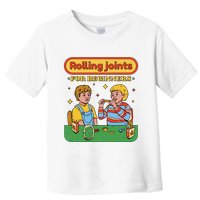 Rolling Joints For Beginners Funny Retro Toddler T-Shirt