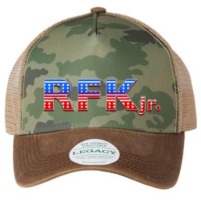 RFK Jr. For President 2024 Stars And Stripes Red White Blue Legacy Tie Dye Trucker Hat