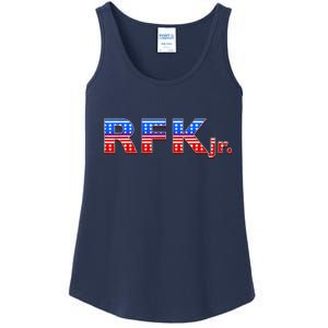 RFK Jr. For President 2024 Stars And Stripes Red White Blue Ladies Essential Tank