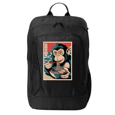 Ramen Japanese Funny Kawaii Monkey Graphic Gifts Anime City Backpack