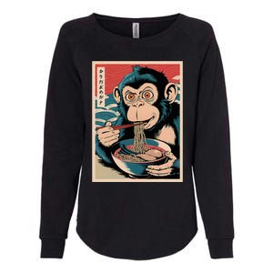 Ramen Japanese Funny Kawaii Monkey Graphic Gifts Anime Womens California Wash Sweatshirt