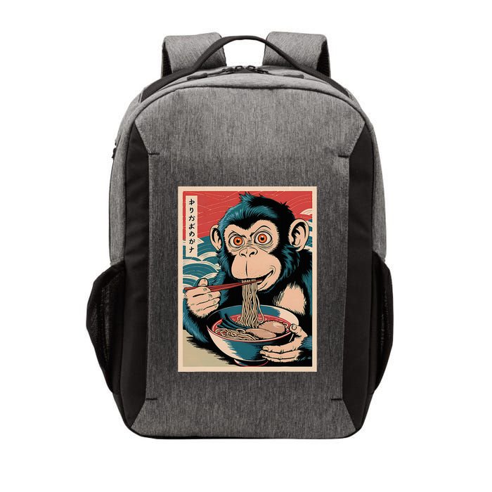 Ramen Japanese Funny Kawaii Monkey Graphic Gifts Anime Vector Backpack
