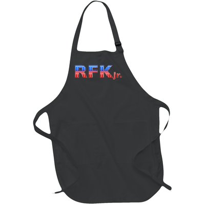 RFK Jr. for President 2024 Stars and Stripes Red White Blue Full-Length Apron With Pockets