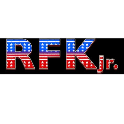 RFK Jr. for President 2024 Stars and Stripes Red White Blue Bumper Sticker