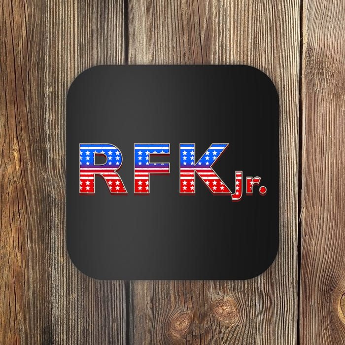 RFK Jr. for President 2024 Stars and Stripes Red White Blue Coaster