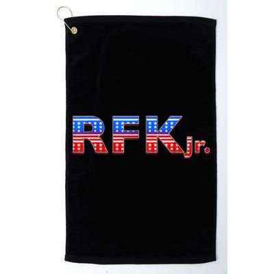 RFK Jr. for President 2024 Stars and Stripes Red White Blue Platinum Collection Golf Towel