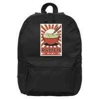 Retro Japanese Food Ra Poster Kawaii Anime 16 in Basic Backpack