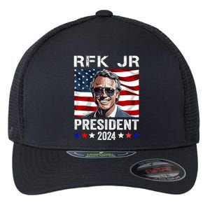 RFK JR For President 2024 Robert Kennedy Jr 24 Flexfit Unipanel Trucker Cap