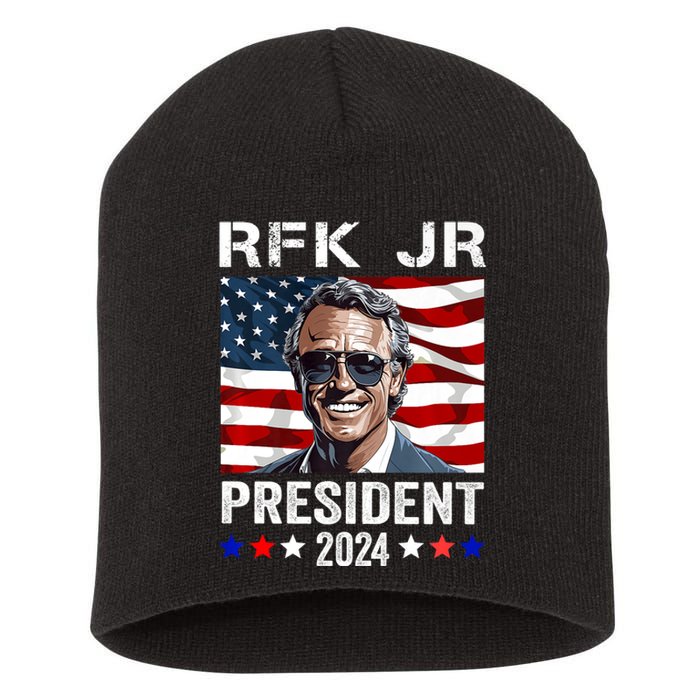 RFK JR For President 2024 Robert Kennedy Jr 24 Short Acrylic Beanie