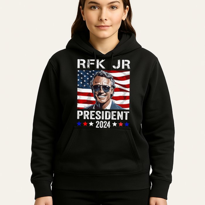 RFK JR For President 2024 Robert Kennedy Jr 24  Hoodie