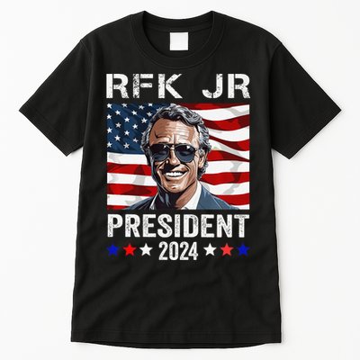 RFK JR For President 2024 Robert Kennedy Jr 24  Tall T-Shirt