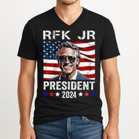 RFK JR For President 2024 Robert Kennedy Jr 24  V-Neck T-Shirt