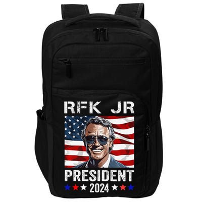RFK JR For President 2024 Robert Kennedy Jr 24  Impact Tech Backpack