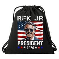 RFK JR For President 2024 Robert Kennedy Jr 24  Drawstring Bag