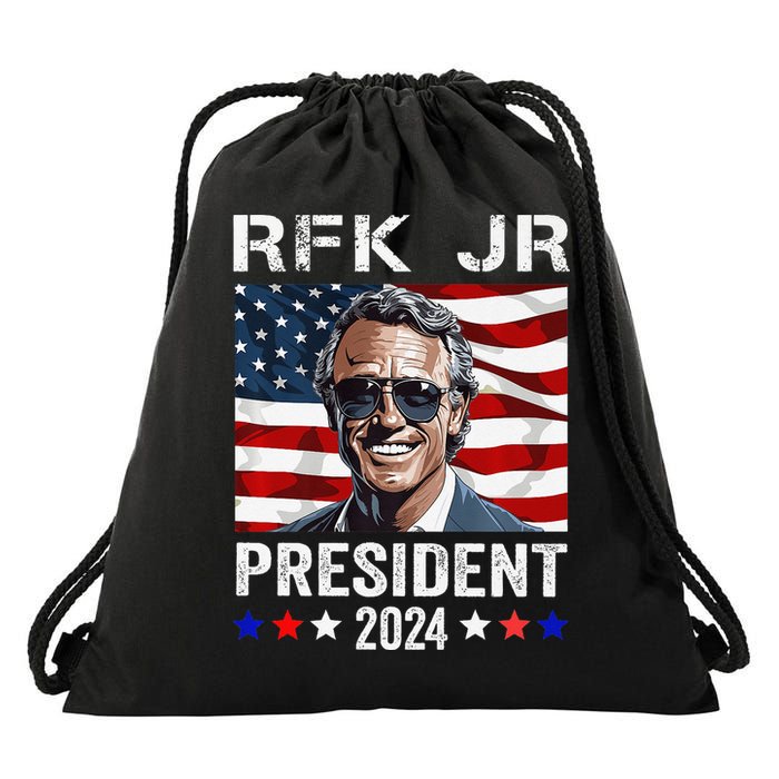 RFK JR For President 2024 Robert Kennedy Jr 24  Drawstring Bag