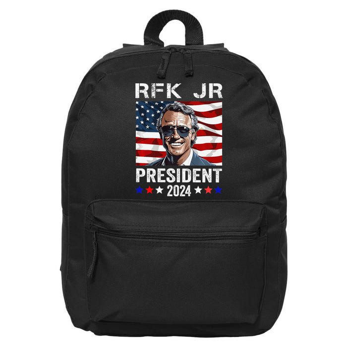 RFK JR For President 2024 Robert Kennedy Jr 24  16 in Basic Backpack
