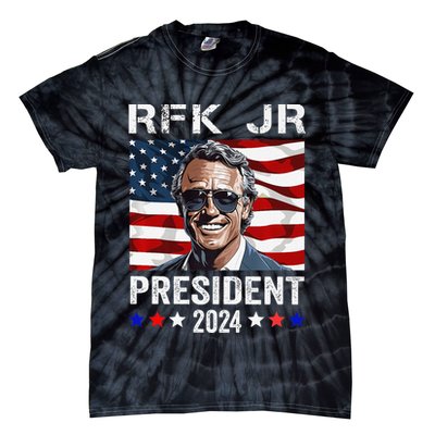 RFK JR For President 2024 Robert Kennedy Jr 24  Tie-Dye T-Shirt