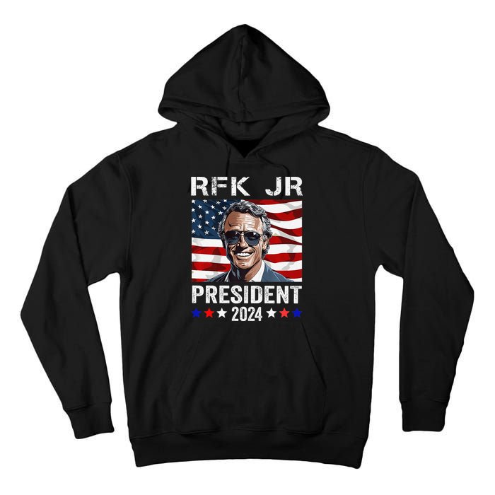 RFK JR For President 2024 Robert Kennedy Jr 24  Tall Hoodie
