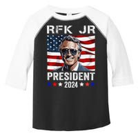 RFK JR For President 2024 Robert Kennedy Jr 24  Toddler Fine Jersey T-Shirt