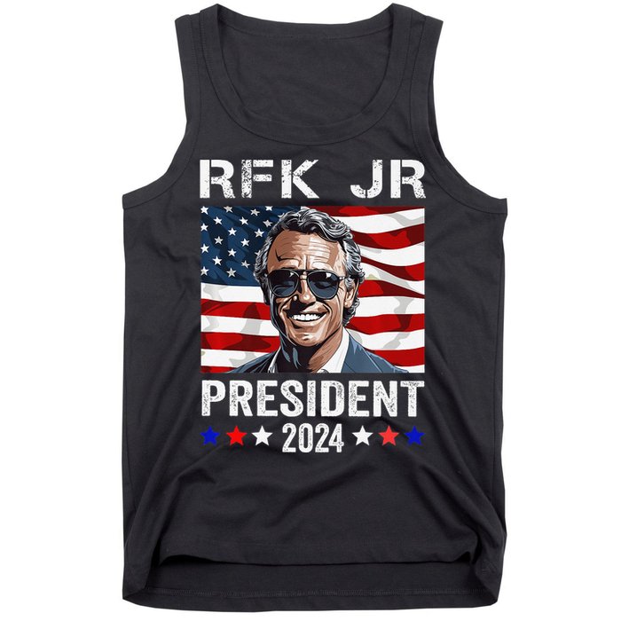 RFK JR For President 2024 Robert Kennedy Jr 24  Tank Top