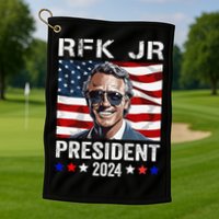RFK JR For President 2024 Robert Kennedy Jr 24  Golf Towel
