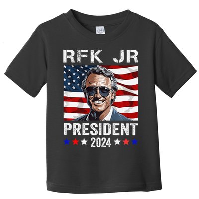 RFK JR For President 2024 Robert Kennedy Jr 24  Toddler T-Shirt