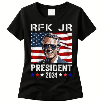 RFK JR For President 2024 Robert Kennedy Jr 24  Womens T-Shirt