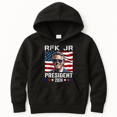 RFK JR For President 2024 Robert Kennedy Jr 24  Kids Hoodie