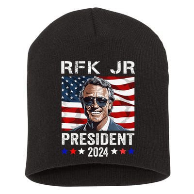 RFK JR For President 2024 Robert Kennedy Jr 24  Short Acrylic Beanie