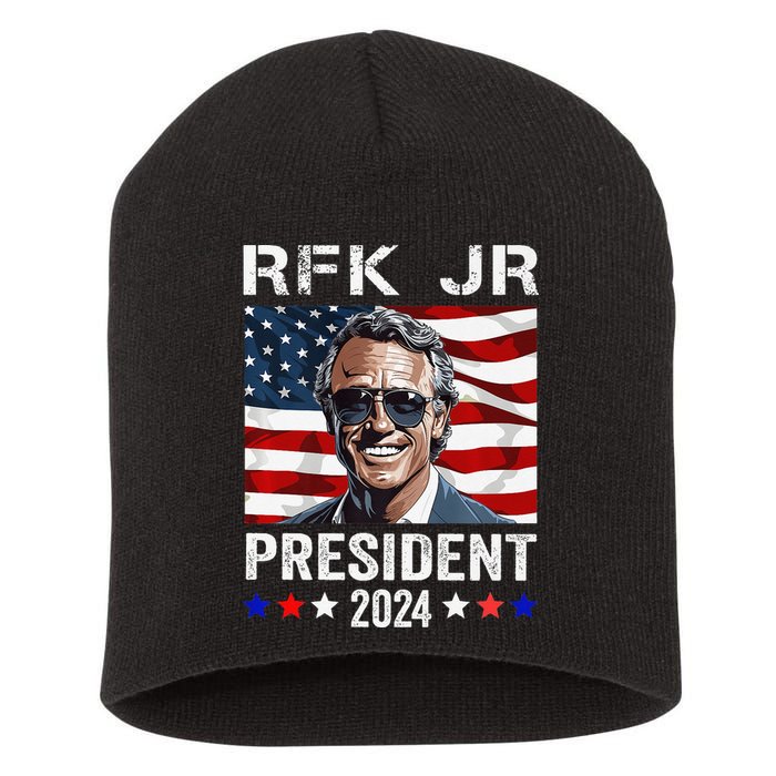 RFK JR For President 2024 Robert Kennedy Jr 24  Short Acrylic Beanie