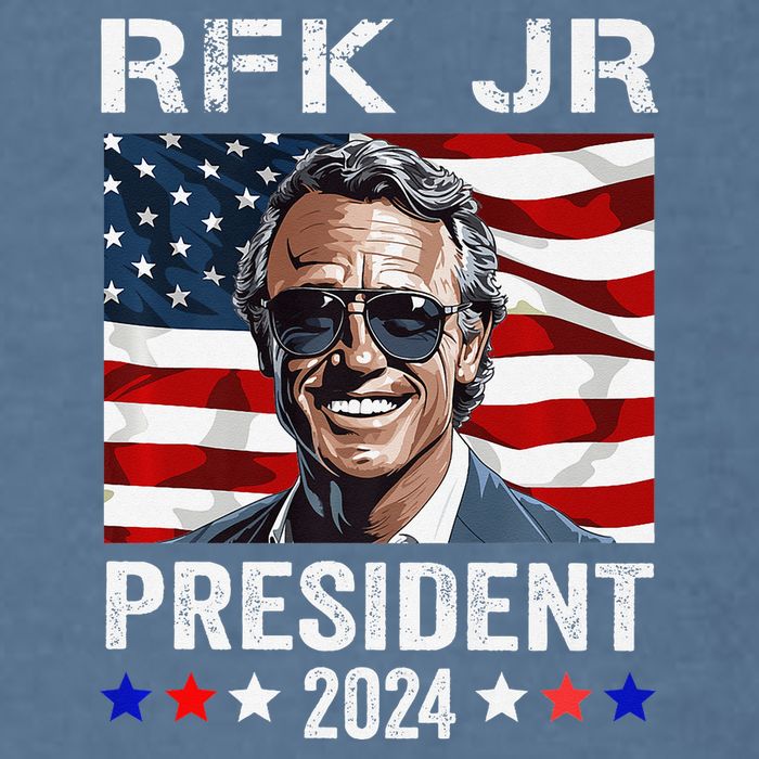 RFK JR For President 2024 Robert Kennedy Jr 24  Garment-Dyed Sweatshirt
