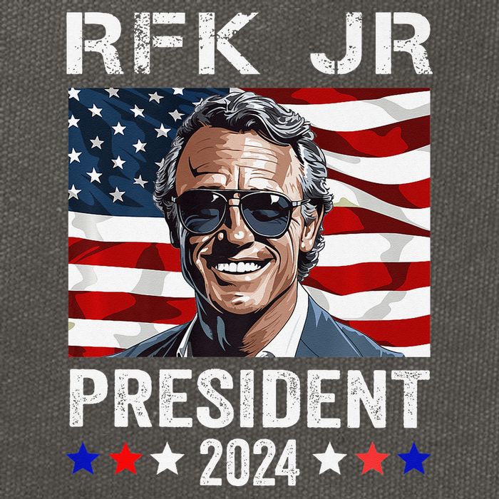 RFK JR For President 2024 Robert Kennedy Jr 24  Cotton Canvas Backpack