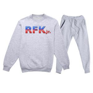 RFK Jr. for President 2024 Stars and Stripes Red White Blue Premium Crewneck Sweatsuit Set