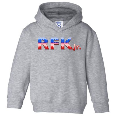 RFK Jr. for President 2024 Stars and Stripes Red White Blue Toddler Hoodie