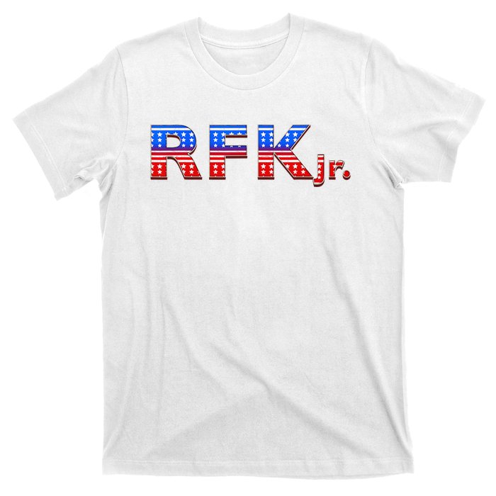 RFK Jr. for President 2024 Stars and Stripes Red White Blue T-Shirt