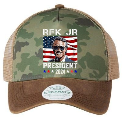 Rfk Jr For President 2024 Robert Kennedy Jr 24 Legacy Tie Dye Trucker Hat