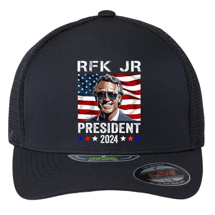 Rfk Jr For President 2024 Robert Kennedy Jr 24 Flexfit Unipanel Trucker Cap