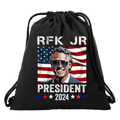 Rfk Jr For President 2024 Robert Kennedy Jr 24 Drawstring Bag